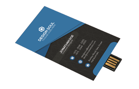 Abbildung: Papier-USB Visitenkarte